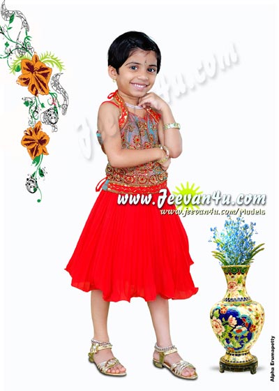 Anjana Kerala Child model photography